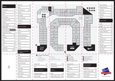 mcarthurglen livingston map.